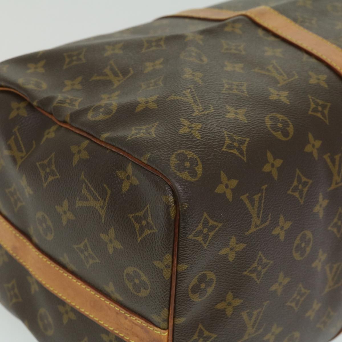 LOUIS VUITTON Monogram Keepall Bandouliere 50 Boston Bag M41416 LV Auth jk2568