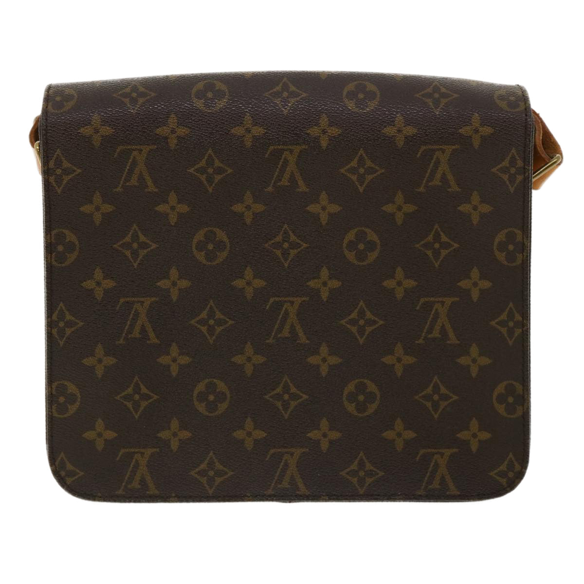 LOUIS VUITTON Monogram Cartouchiere GM Shoulder Bag L027 LV Auth jk2600