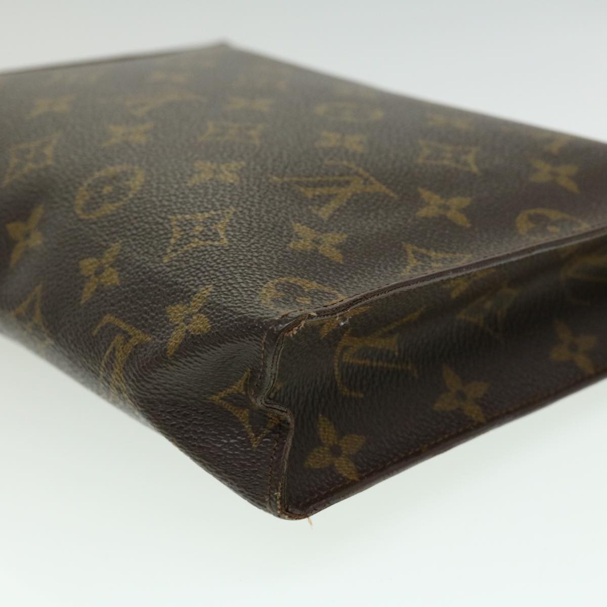 LOUIS VUITTON Monogram Poche Toilette 26 Pouch M47542 LV Auth jk2618