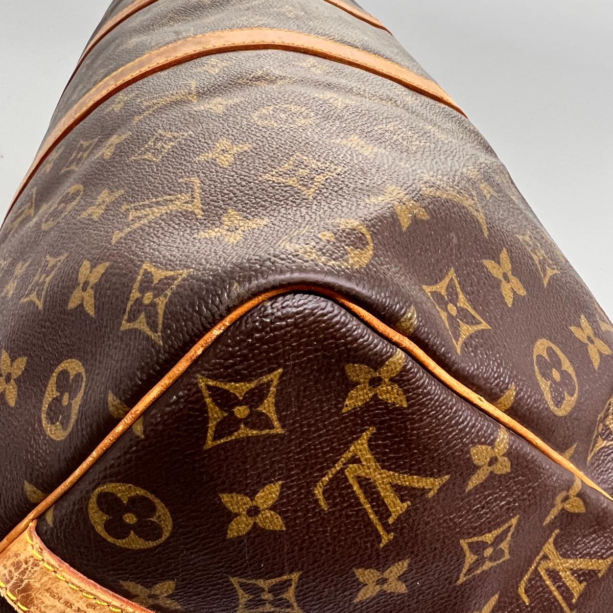 LOUIS VUITTON Monogram Keepall Bandouliere 50 Boston Bag M41416 LV Auth jk2619