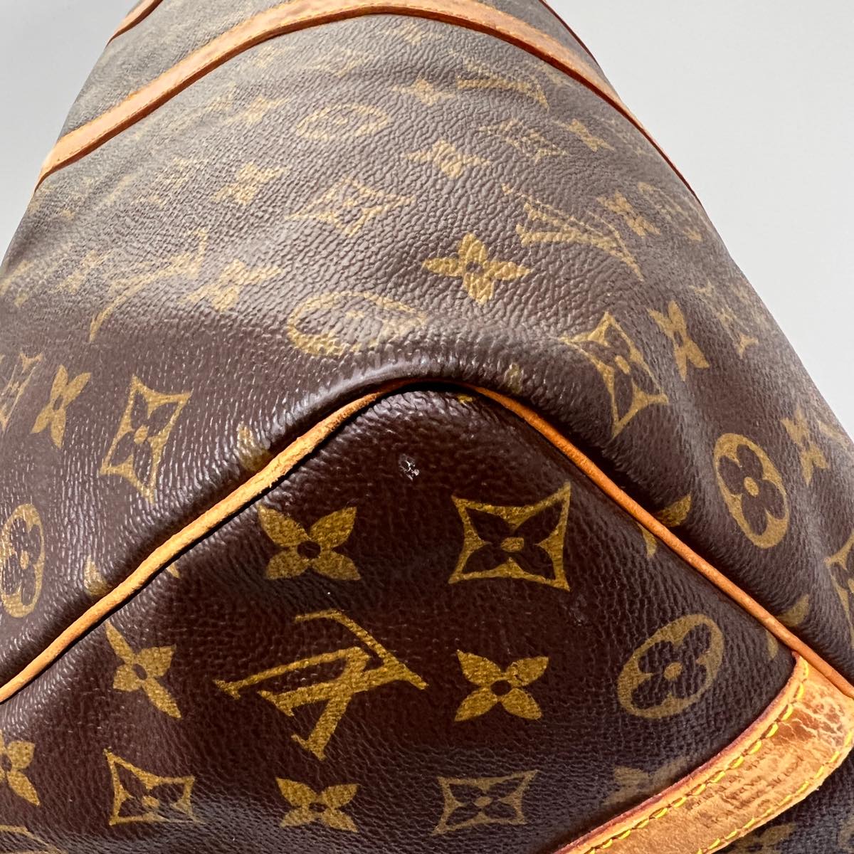 LOUIS VUITTON Monogram Keepall Bandouliere 50 Boston Bag M41416 LV Auth jk2619