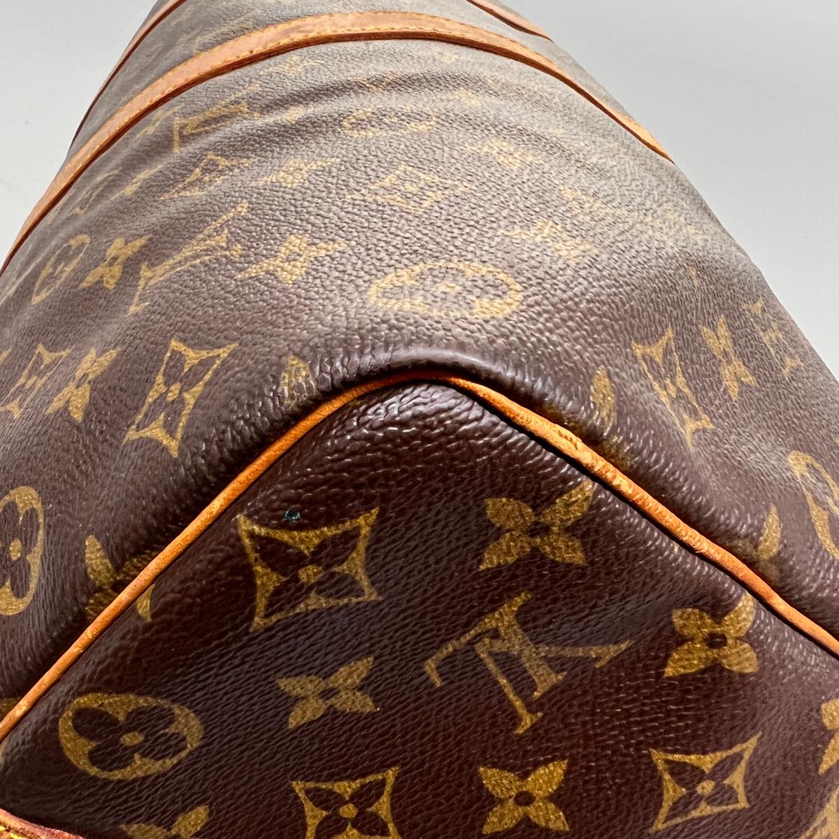 LOUIS VUITTON Monogram Keepall Bandouliere 50 Boston Bag M41416 LV Auth jk2619