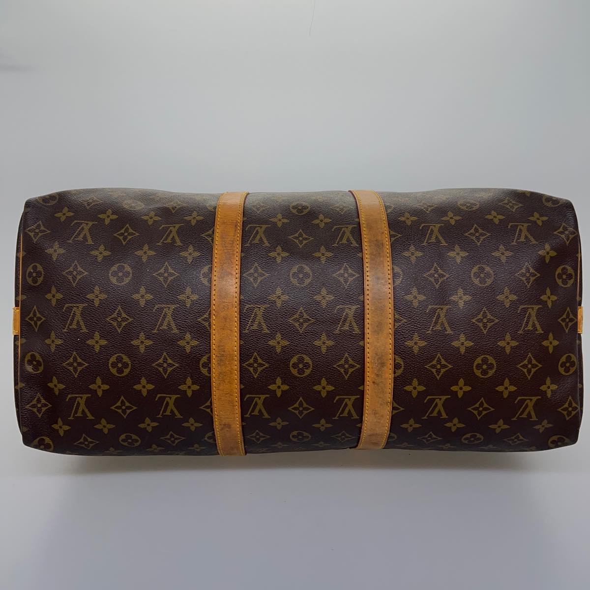 LOUIS VUITTON Monogram Keepall Bandouliere 50 Boston Bag M41416 LV Auth jk2619