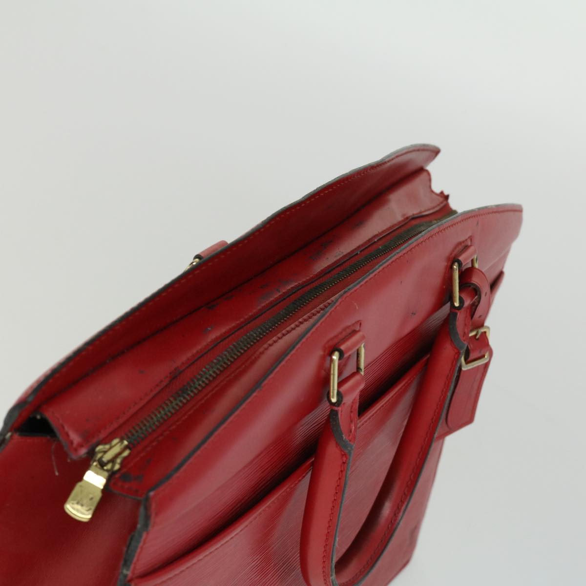 LOUIS VUITTON Epi Riviera Hand Bag Red M48187 LV Auth jk2623