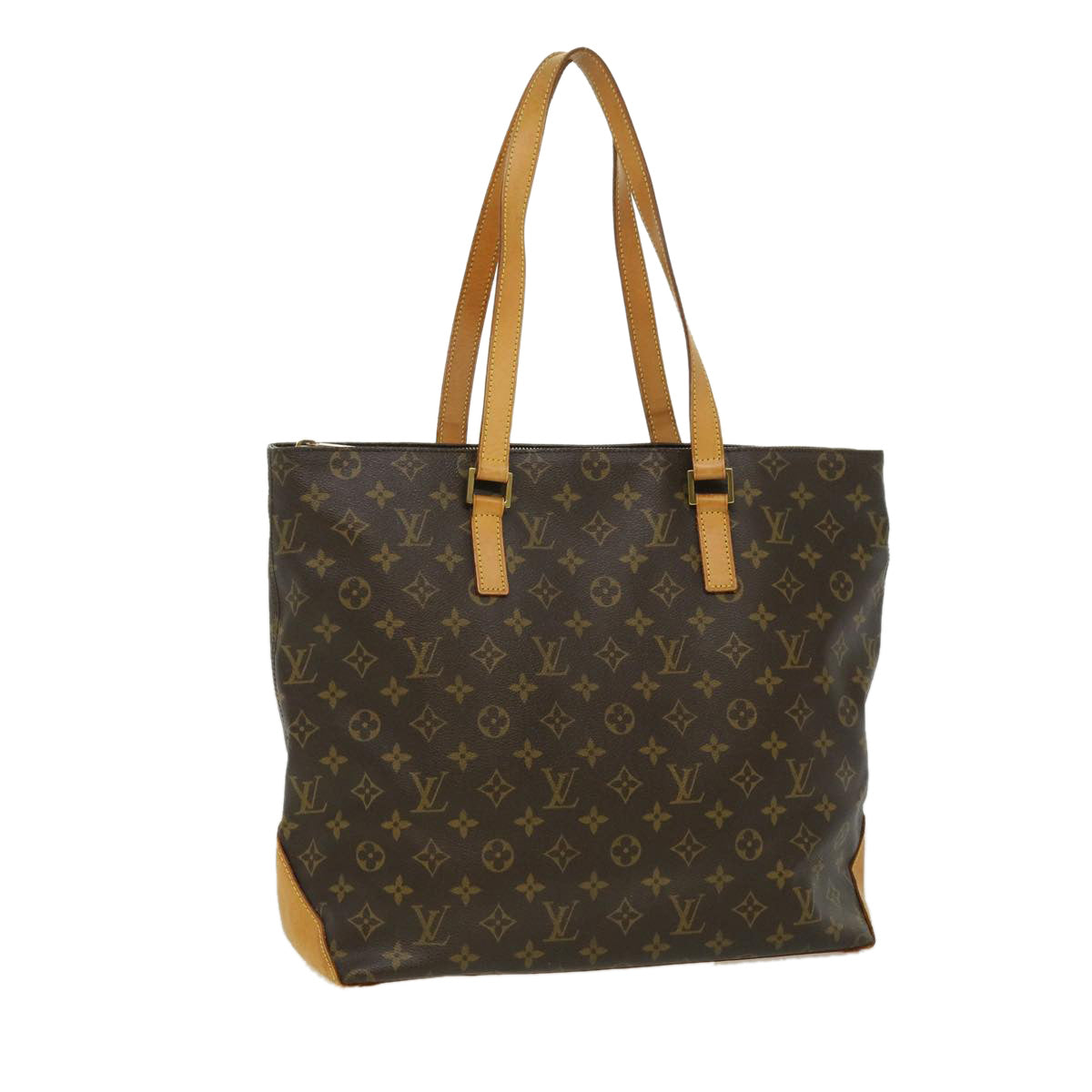 LOUIS VUITTON Monogram Cabas Mezzo Tote Bag M51151 LV Auth jk2624