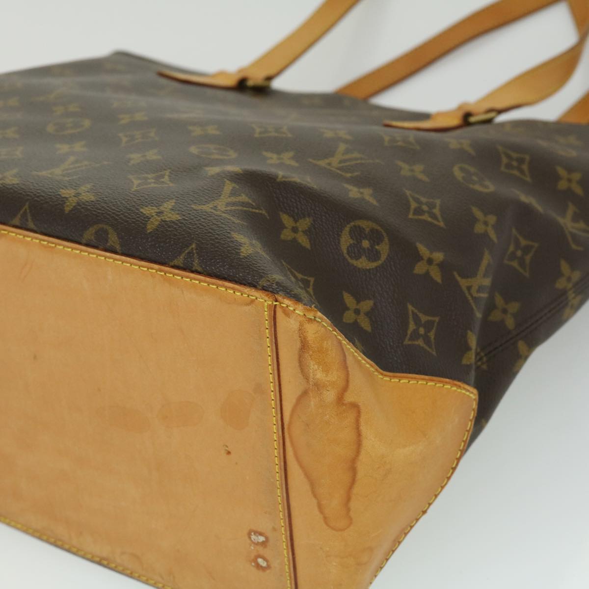 LOUIS VUITTON Monogram Cabas Mezzo Tote Bag M51151 LV Auth jk2624