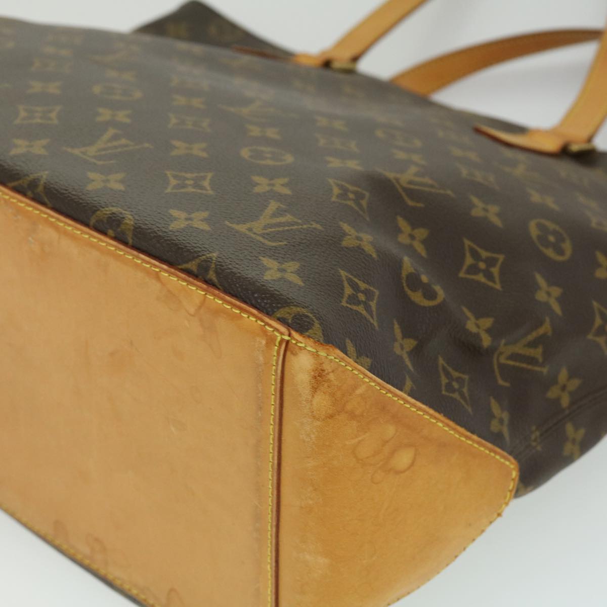 LOUIS VUITTON Monogram Cabas Mezzo Tote Bag M51151 LV Auth jk2624