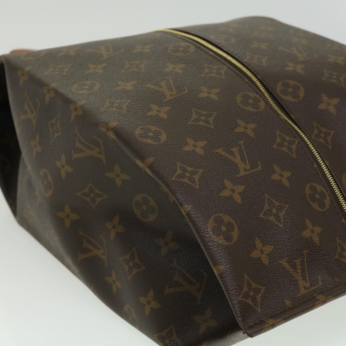 LOUIS VUITTON Monogram Ussuarie Shoes case M43892 LV Auth jk2632A