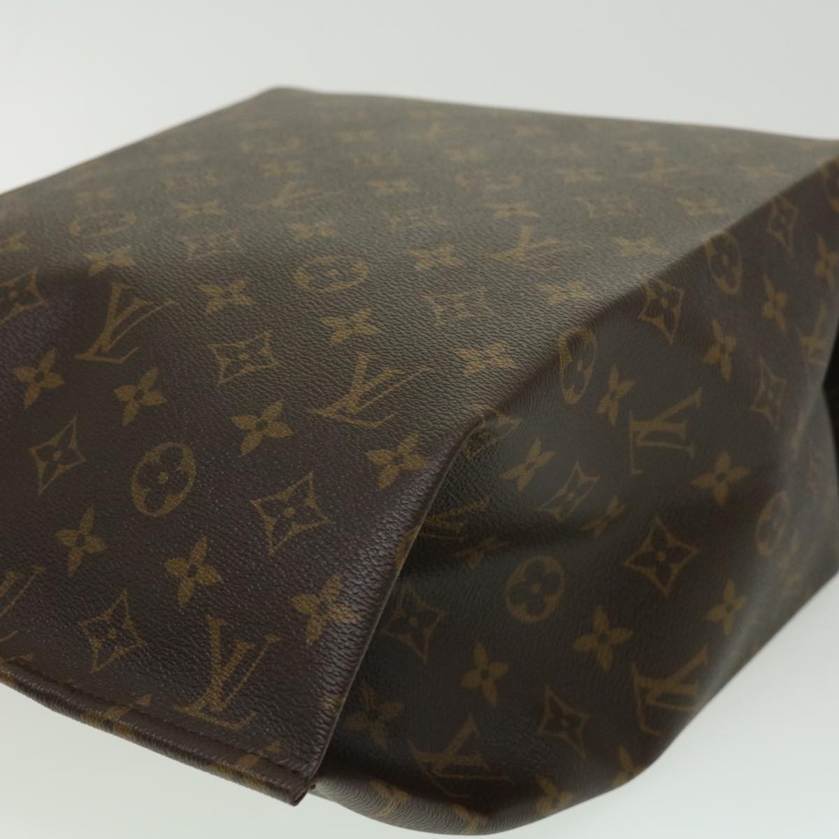 LOUIS VUITTON Monogram Ussuarie Shoes case M43892 LV Auth jk2632A