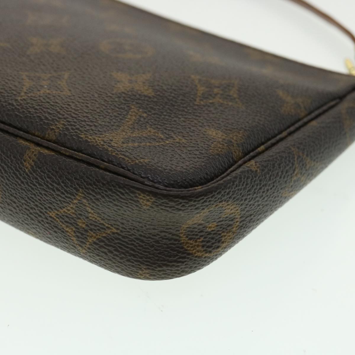 LOUIS VUITTON Monogram Pochette Accessoires Pouch M51980 LV Auth jk2633