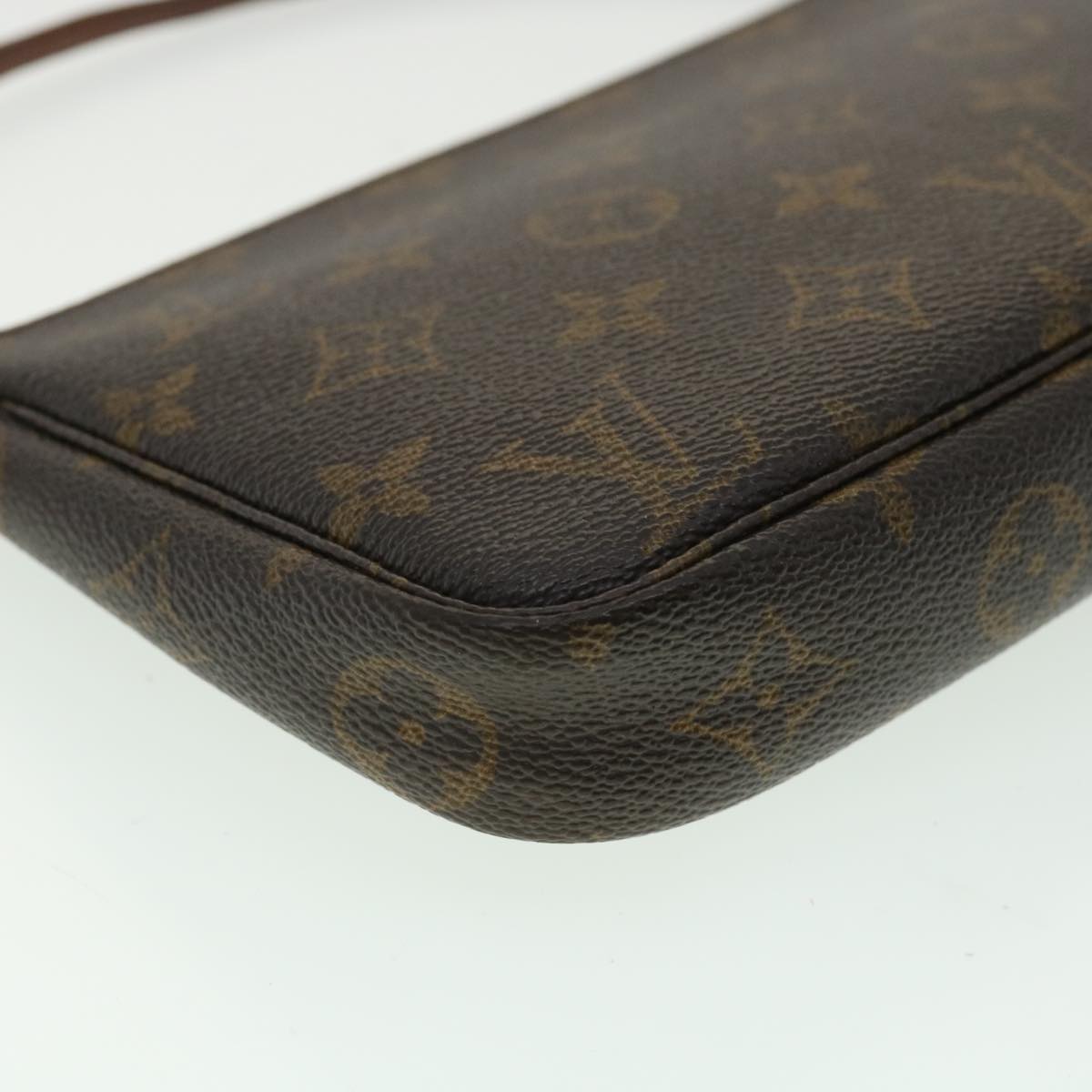 LOUIS VUITTON Monogram Pochette Accessoires Pouch M51980 LV Auth jk2633