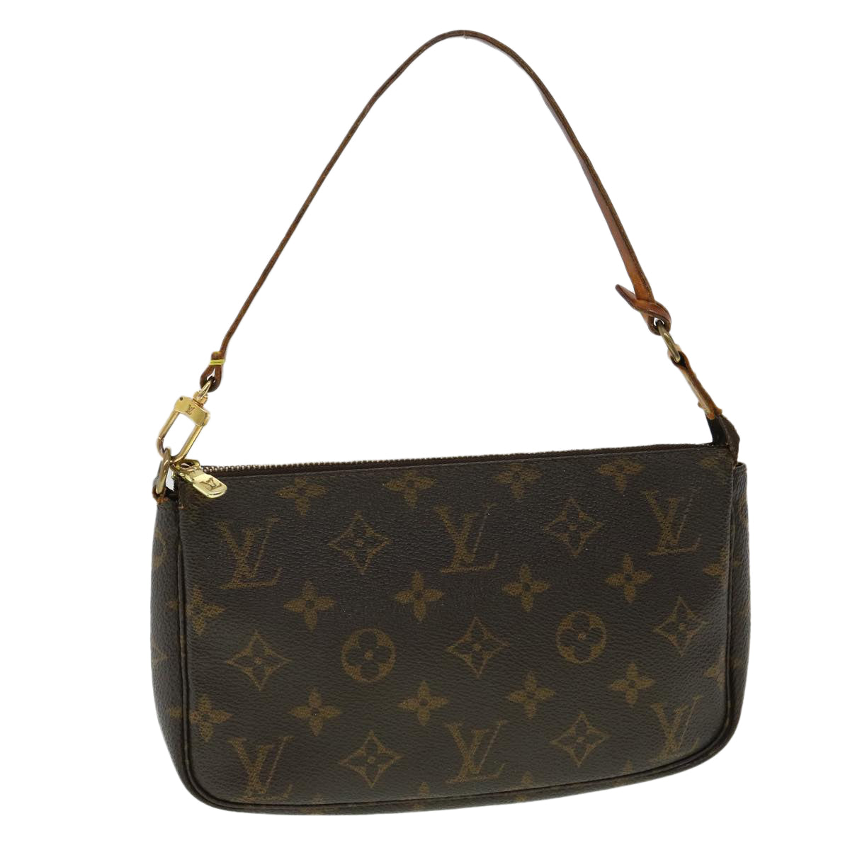 LOUIS VUITTON Monogram Pochette Accessoires Pouch M51980 LV Auth jk2633