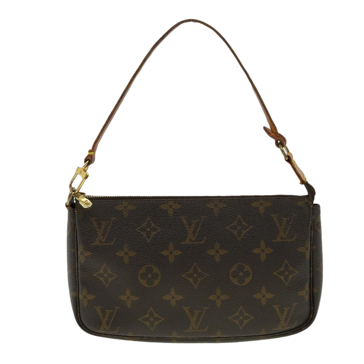 LOUIS VUITTON Monogram Pochette Accessoires Pouch M51980 LV Auth jk2633