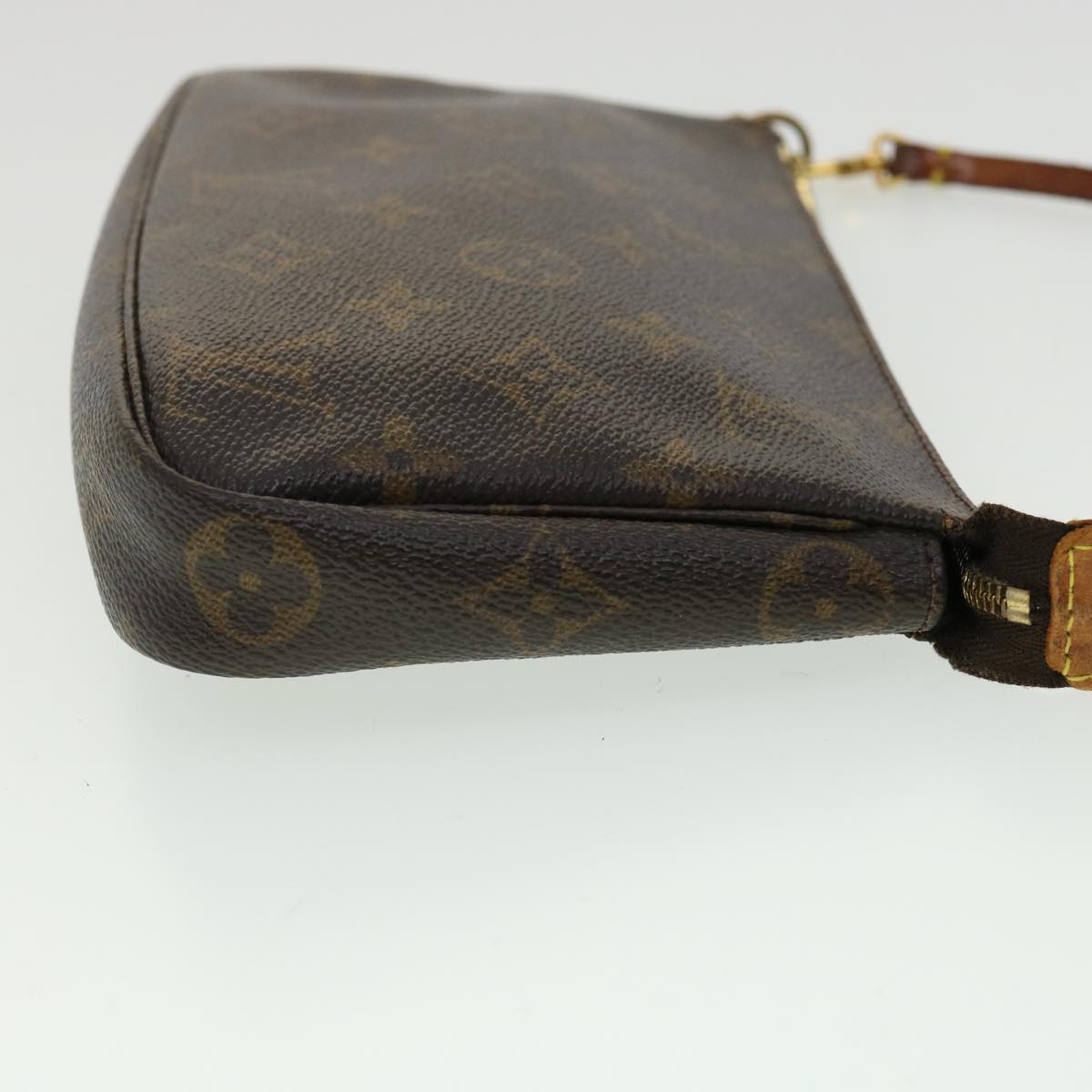 LOUIS VUITTON Monogram Pochette Accessoires Pouch M51980 LV Auth jk2633