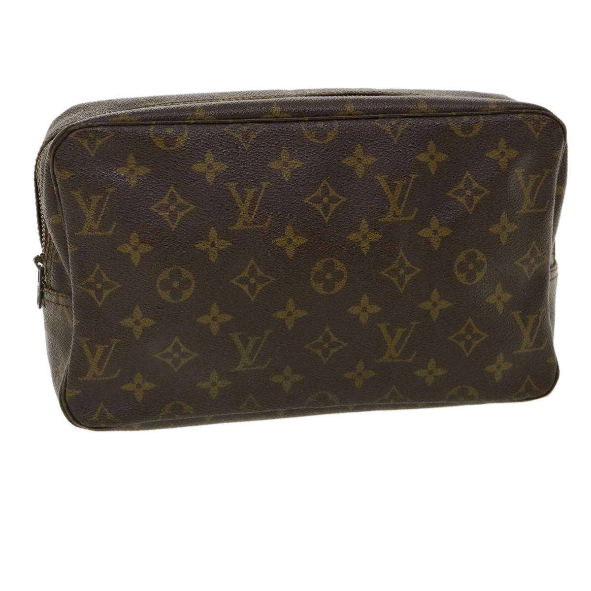 LOUIS VUITTON Monogram Trousse Toilette 28 Clutch Bag M47522 LV Auth jk2652