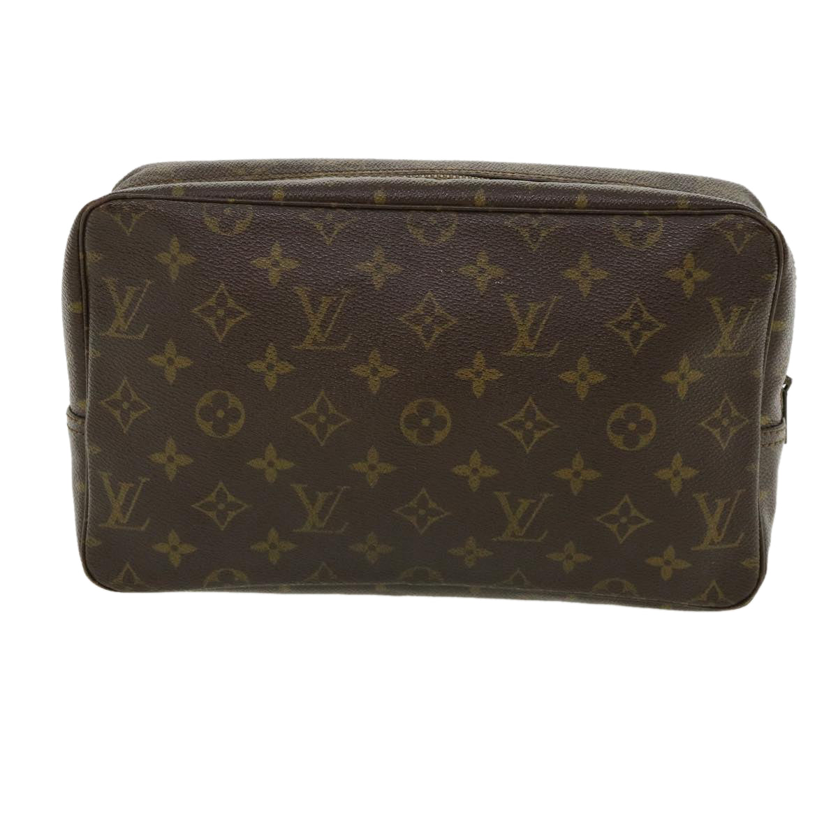 LOUIS VUITTON Monogram Trousse Toilette 28 Clutch Bag M47522 LV Auth jk2652 - 0