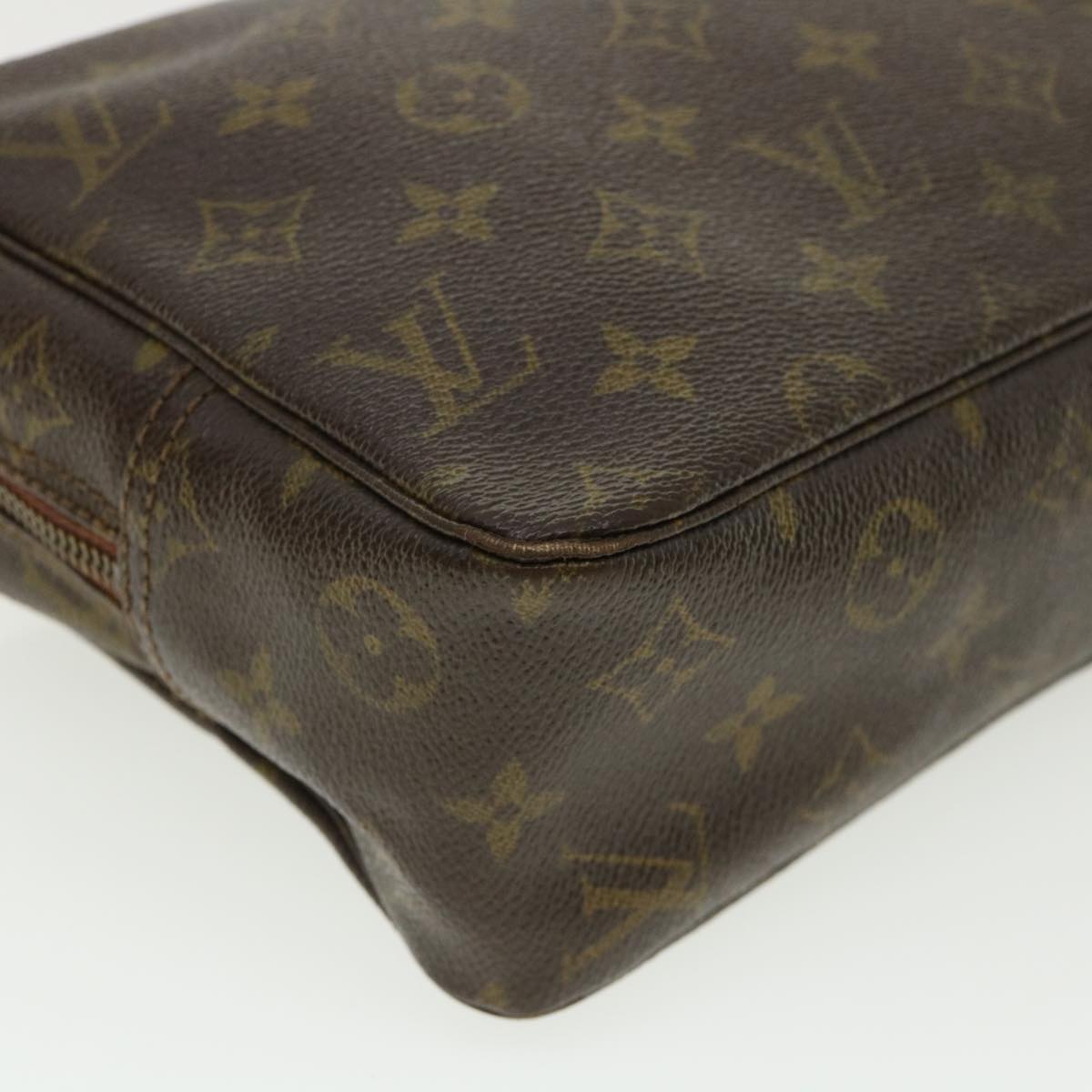 LOUIS VUITTON Monogram Trousse Toilette 28 Clutch Bag M47522 LV Auth jk2652