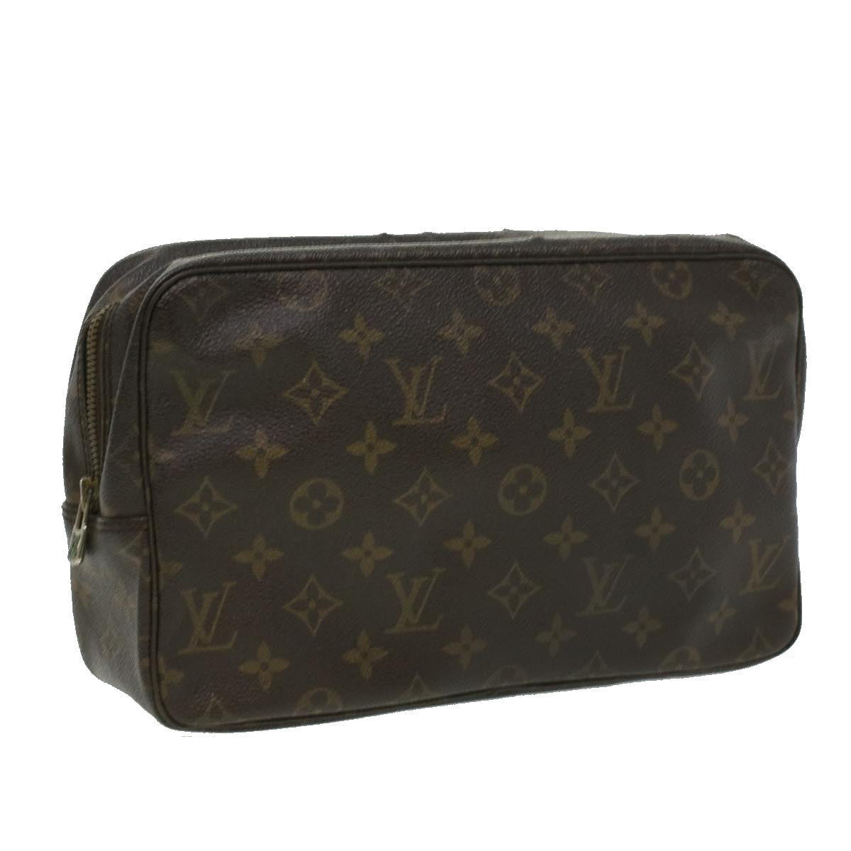 LOUIS VUITTON Monogram Trousse Toilette 28 Clutch Bag M47522 LV Auth jk2662