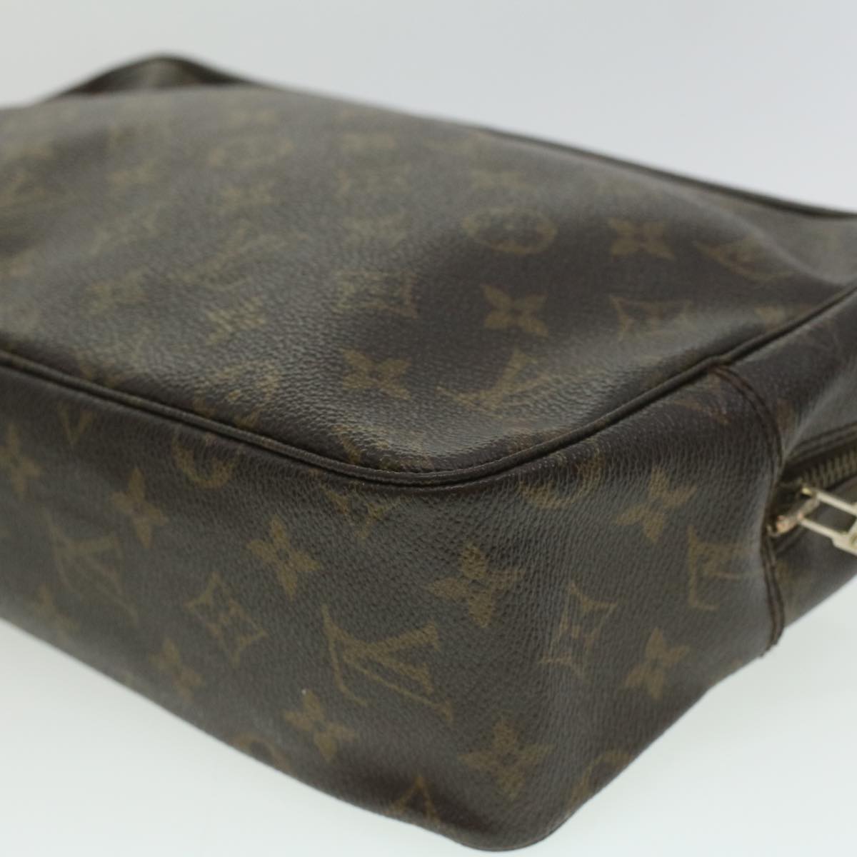 LOUIS VUITTON Monogram Trousse Toilette 28 Clutch Bag M47522 LV Auth jk2662