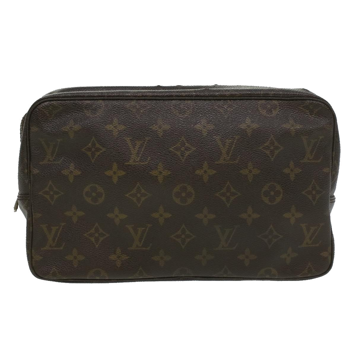 LOUIS VUITTON Monogram Trousse Toilette 28 Clutch Bag M47522 LV Auth jk2662