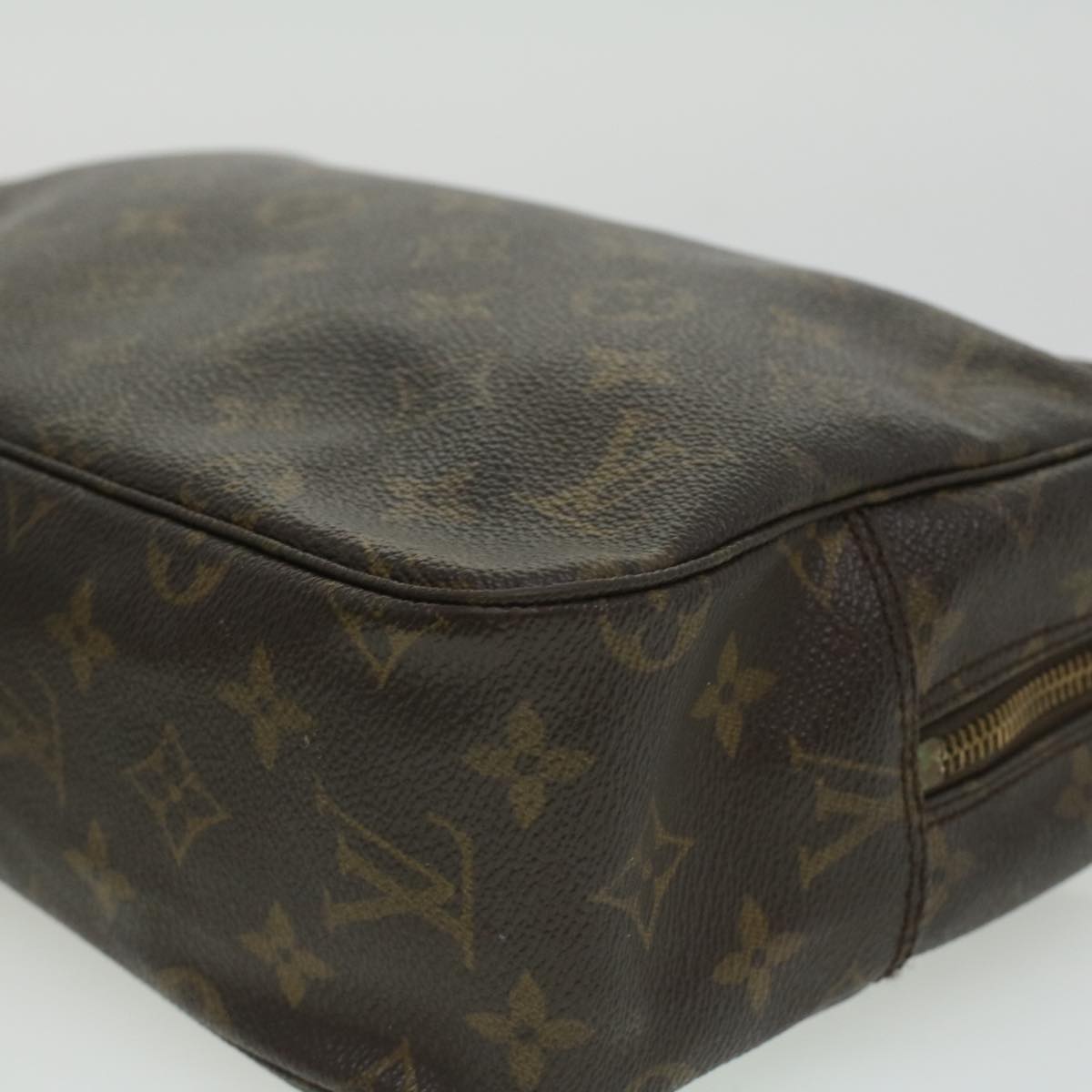 LOUIS VUITTON Monogram Trousse Toilette 28 Clutch Bag M47522 LV Auth jk2662