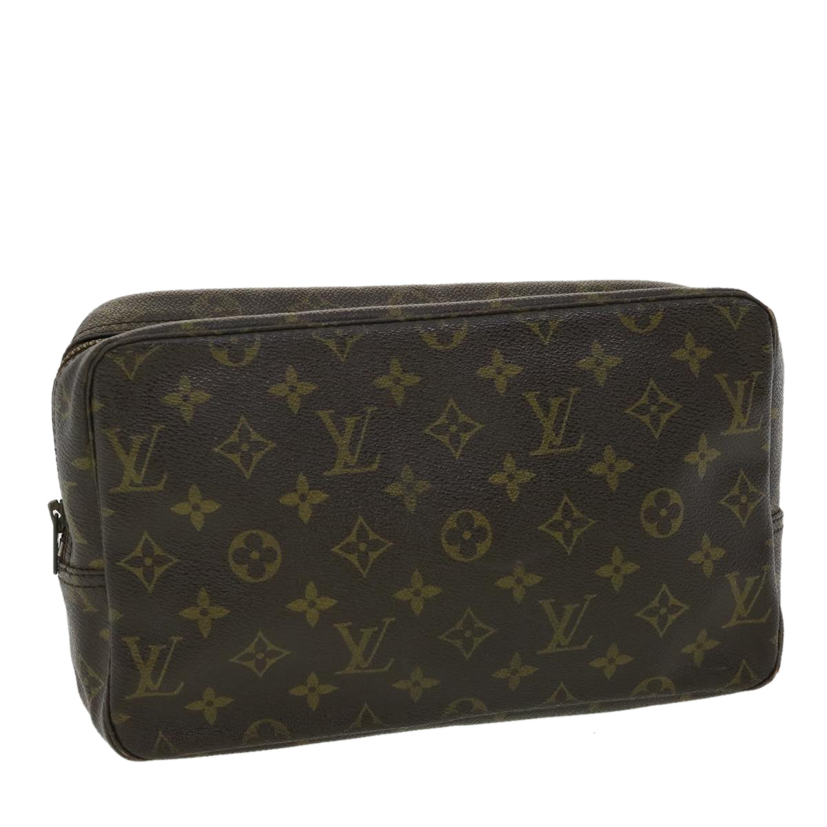 LOUIS VUITTON Monogram Trousse Toilette 28 Clutch Bag M47522 LV Auth jk2667