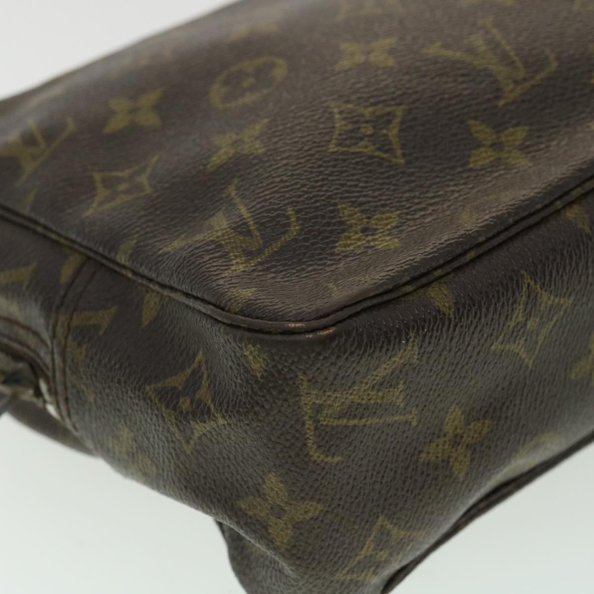 LOUIS VUITTON Monogram Trousse Toilette 28 Clutch Bag M47522 LV Auth jk2667