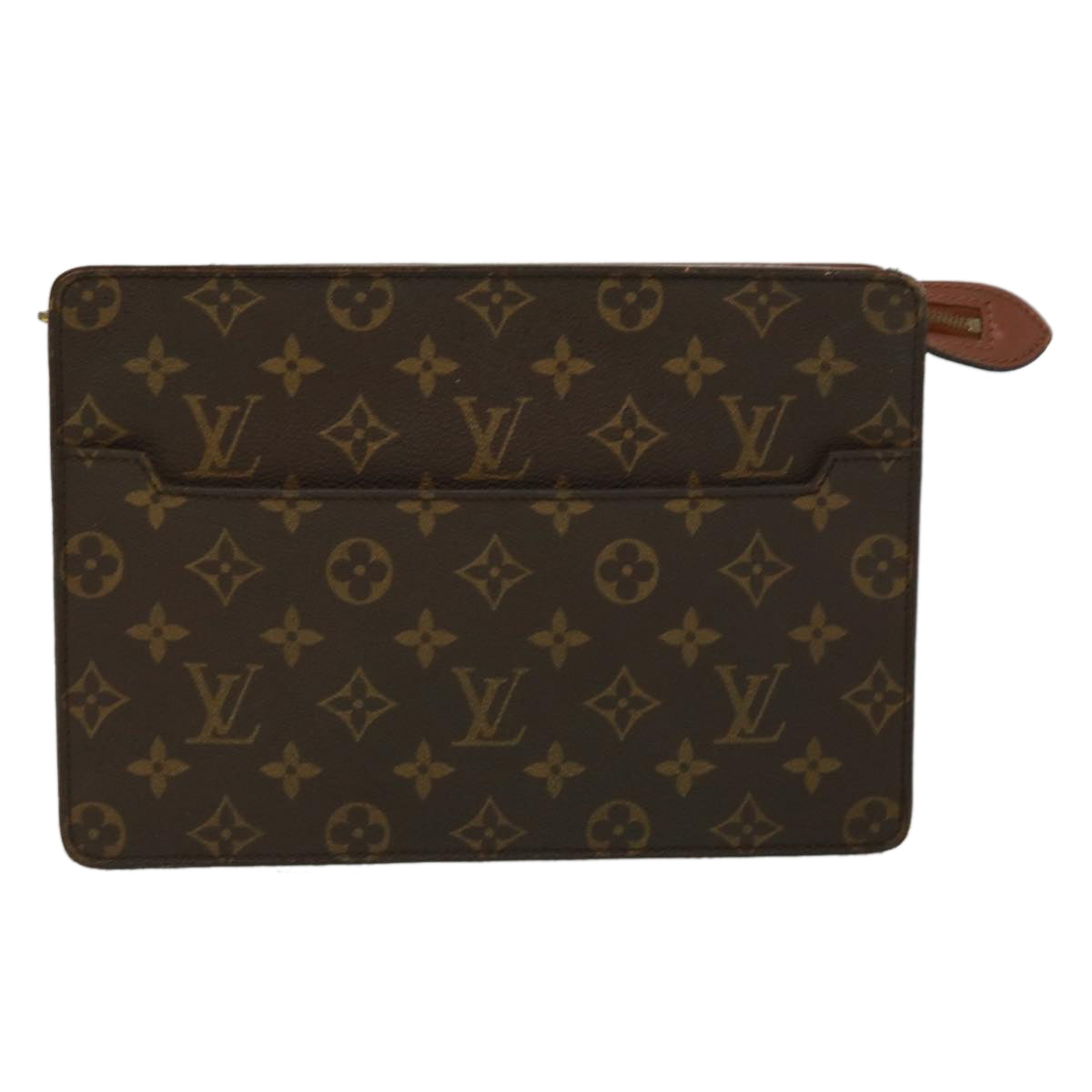 LOUIS VUITTON Monogram Pochette Homme Clutch Bag M51795 LV Auth jk2683