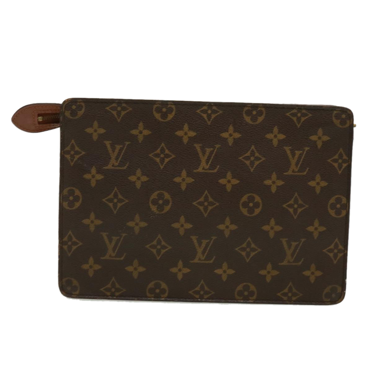 LOUIS VUITTON Monogram Pochette Homme Clutch Bag M51795 LV Auth jk2683 - 0