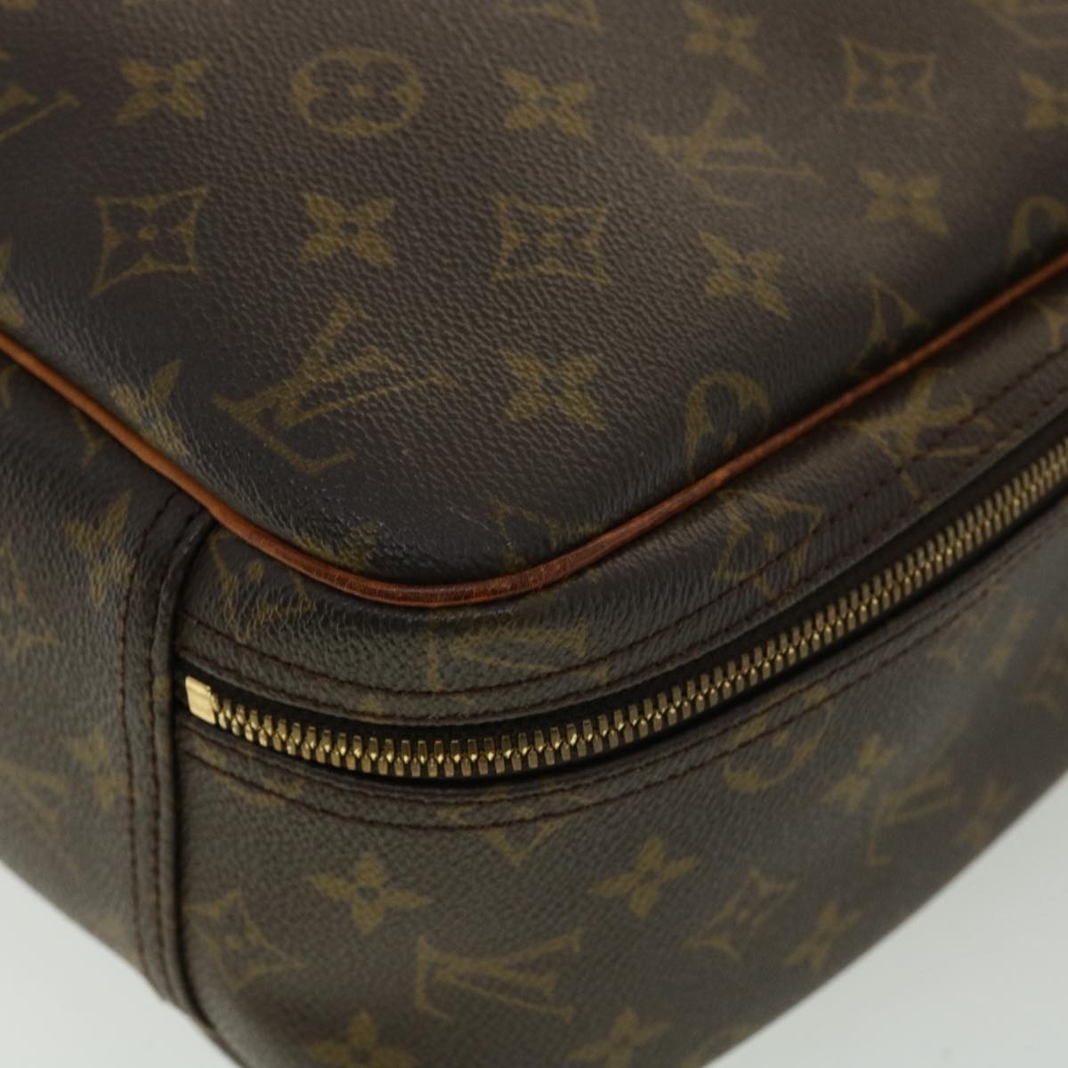 LOUIS VUITTON Monogram Excursion Hand Bag M41450 LV Auth jk2685