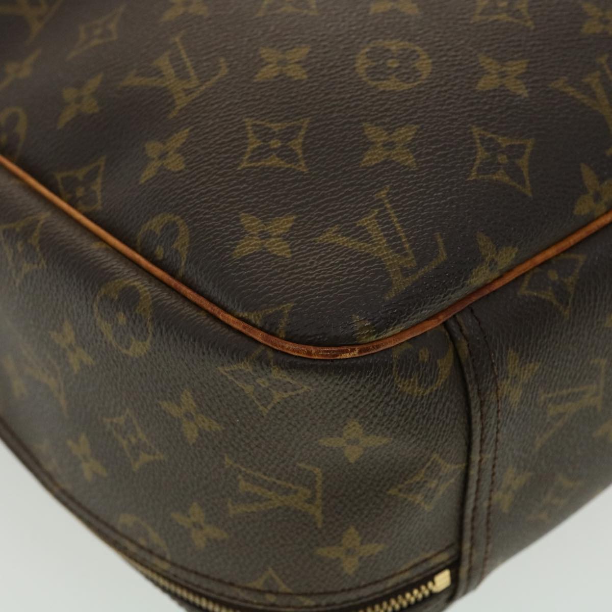 LOUIS VUITTON Monogram Excursion Hand Bag M41450 LV Auth jk2685