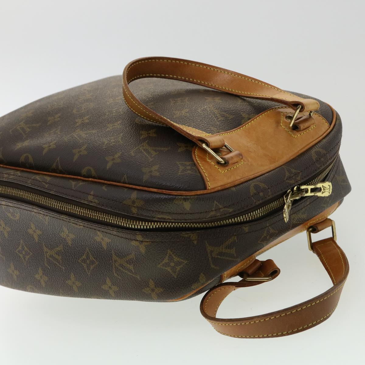 LOUIS VUITTON Monogram Excursion Hand Bag M41450 LV Auth jk2685