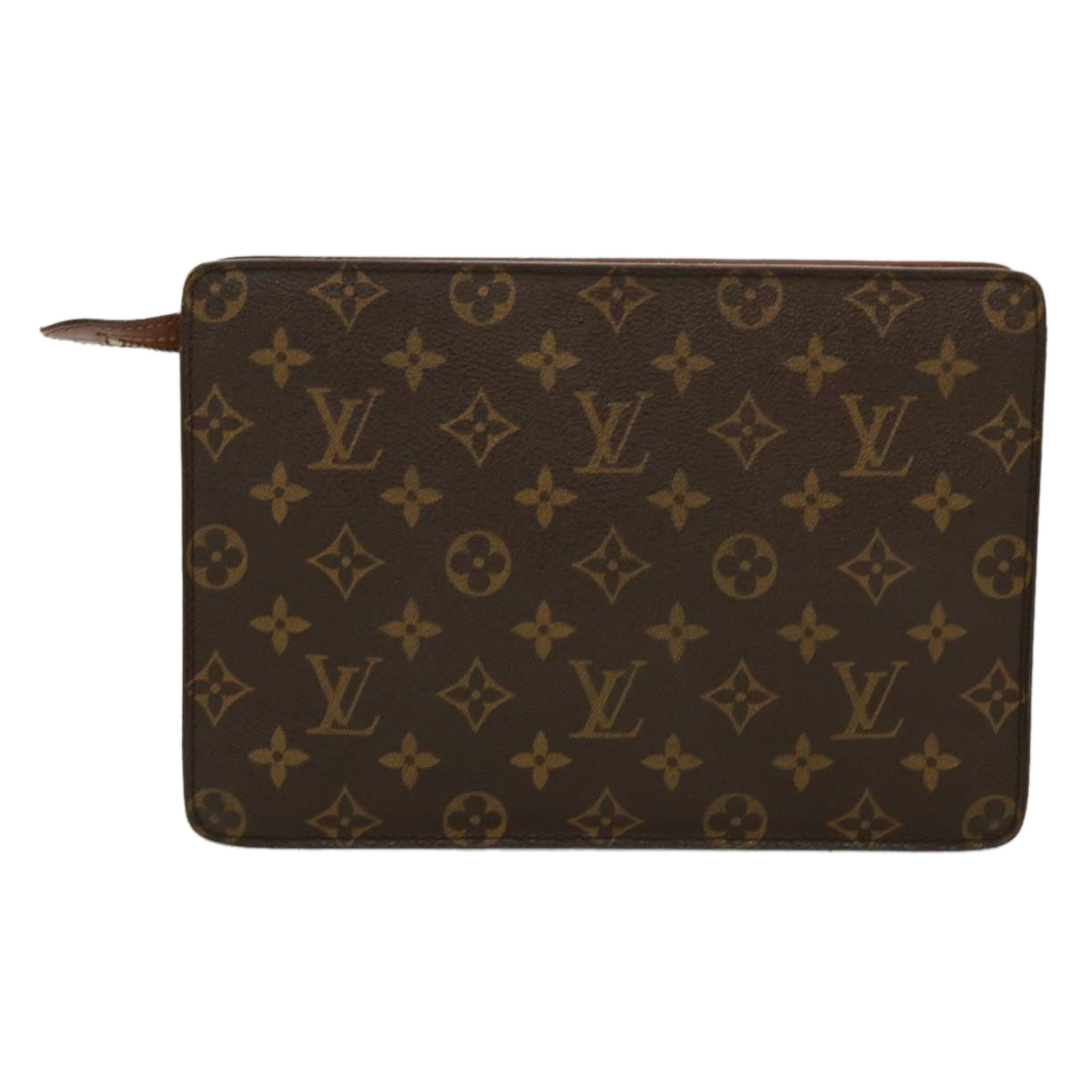 LOUIS VUITTON Monogram Pochette Homme Clutch Bag M51795 LV Auth jk2687 - 0