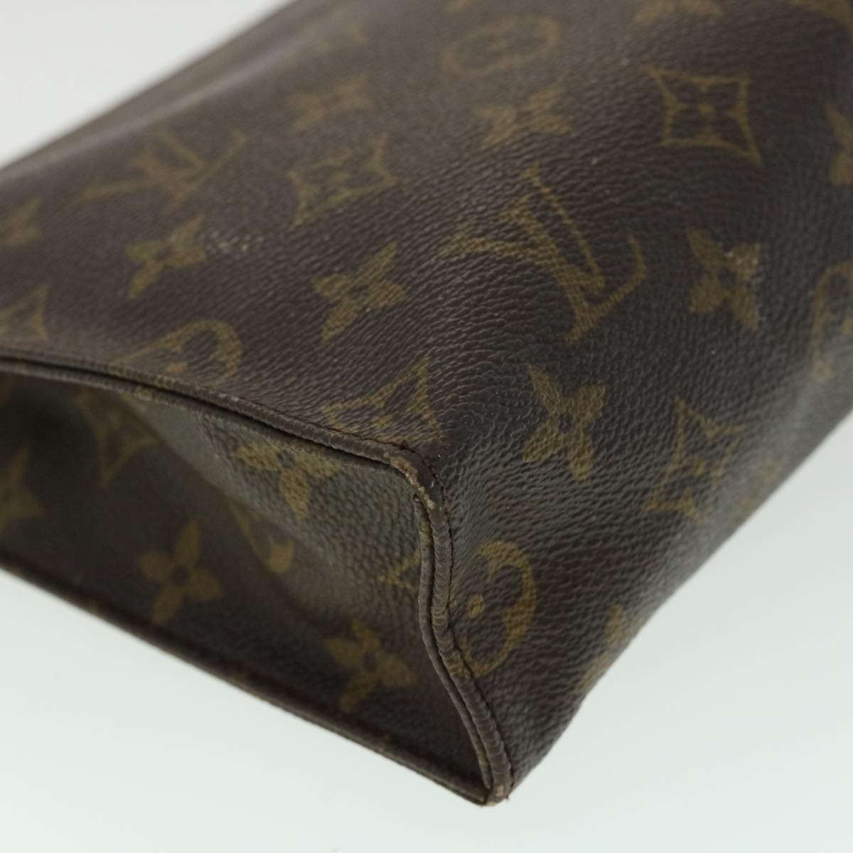 LOUIS VUITTON Monogram Poche Toilette 26 Pouch M47542 LV Auth jk2694