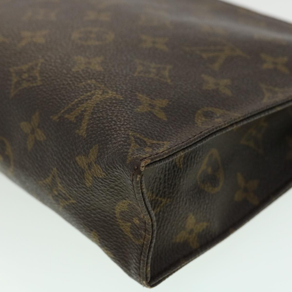 LOUIS VUITTON Monogram Poche Toilette 26 Pouch M47542 LV Auth jk2694