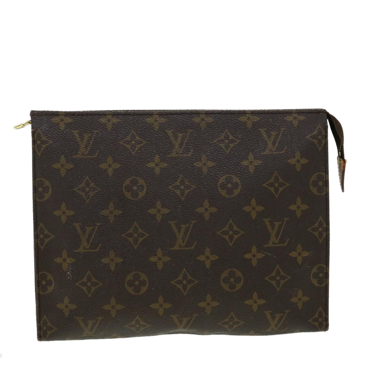 LOUIS VUITTON Monogram Poche Toilette 26 Pouch M47542 LV Auth jk2694