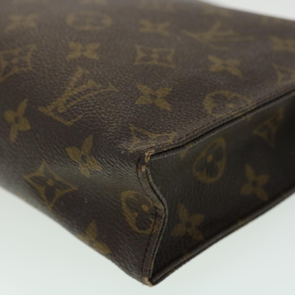 LOUIS VUITTON Monogram Poche Toilette 26 Pouch M47542 LV Auth jk2694