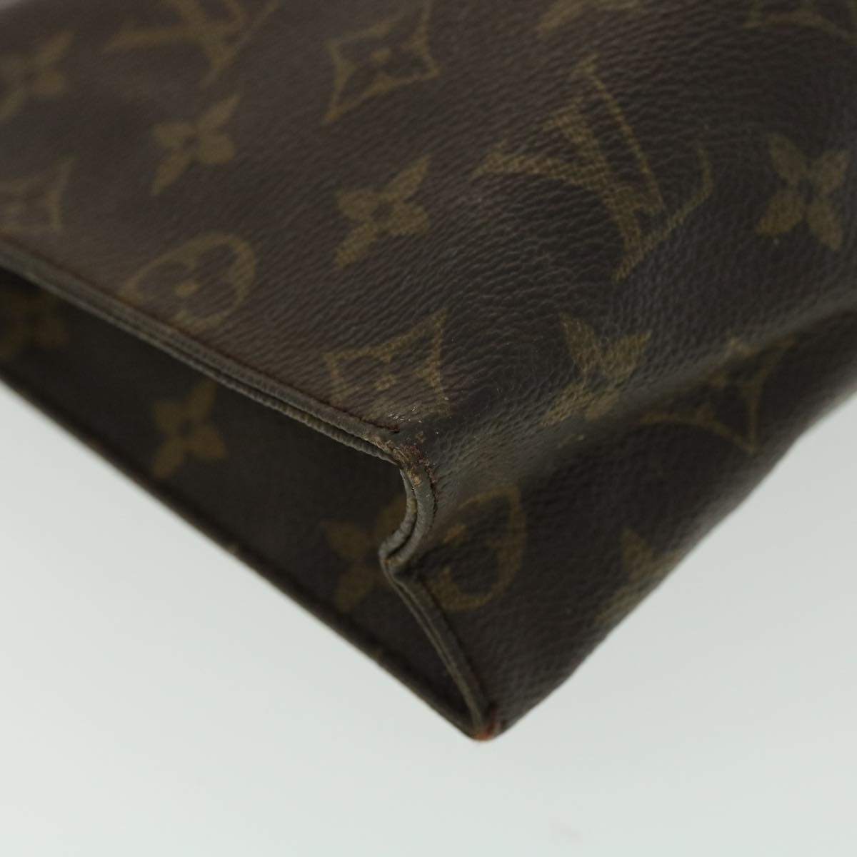 LOUIS VUITTON Monogram Poche Toilette 26 Pouch M47542 LV Auth jk2695