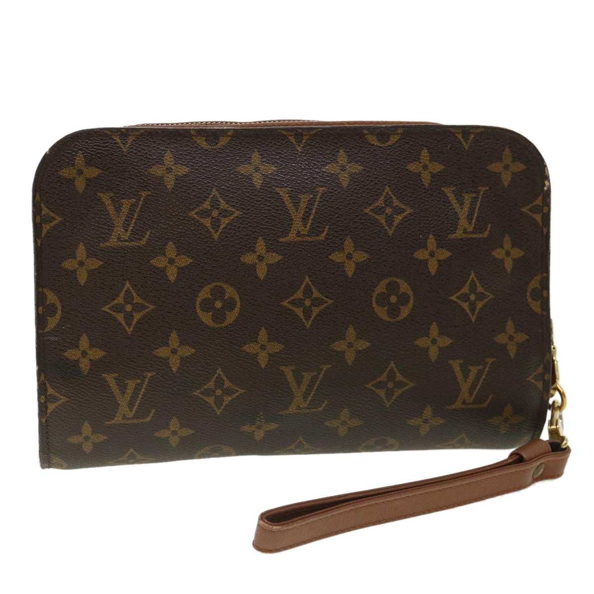 LOUIS VUITTON Monogram Orsay Clutch Bag M51790 LV Auth jk2696