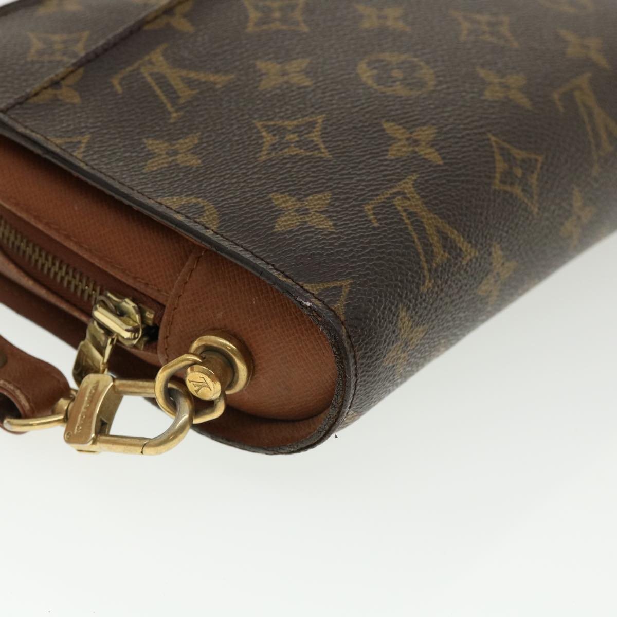 LOUIS VUITTON Monogram Orsay Clutch Bag M51790 LV Auth jk2696