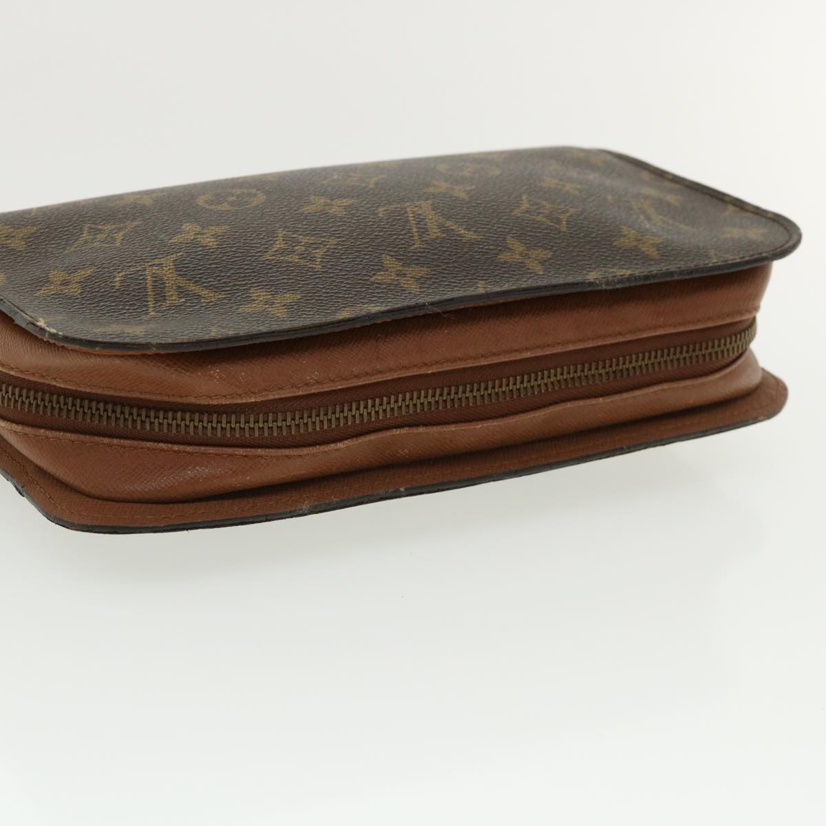 LOUIS VUITTON Monogram Orsay Clutch Bag M51790 LV Auth jk2696