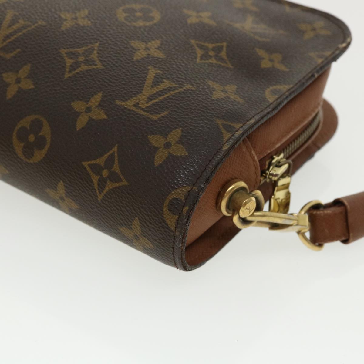 LOUIS VUITTON Monogram Orsay Clutch Bag M51790 LV Auth jk2696