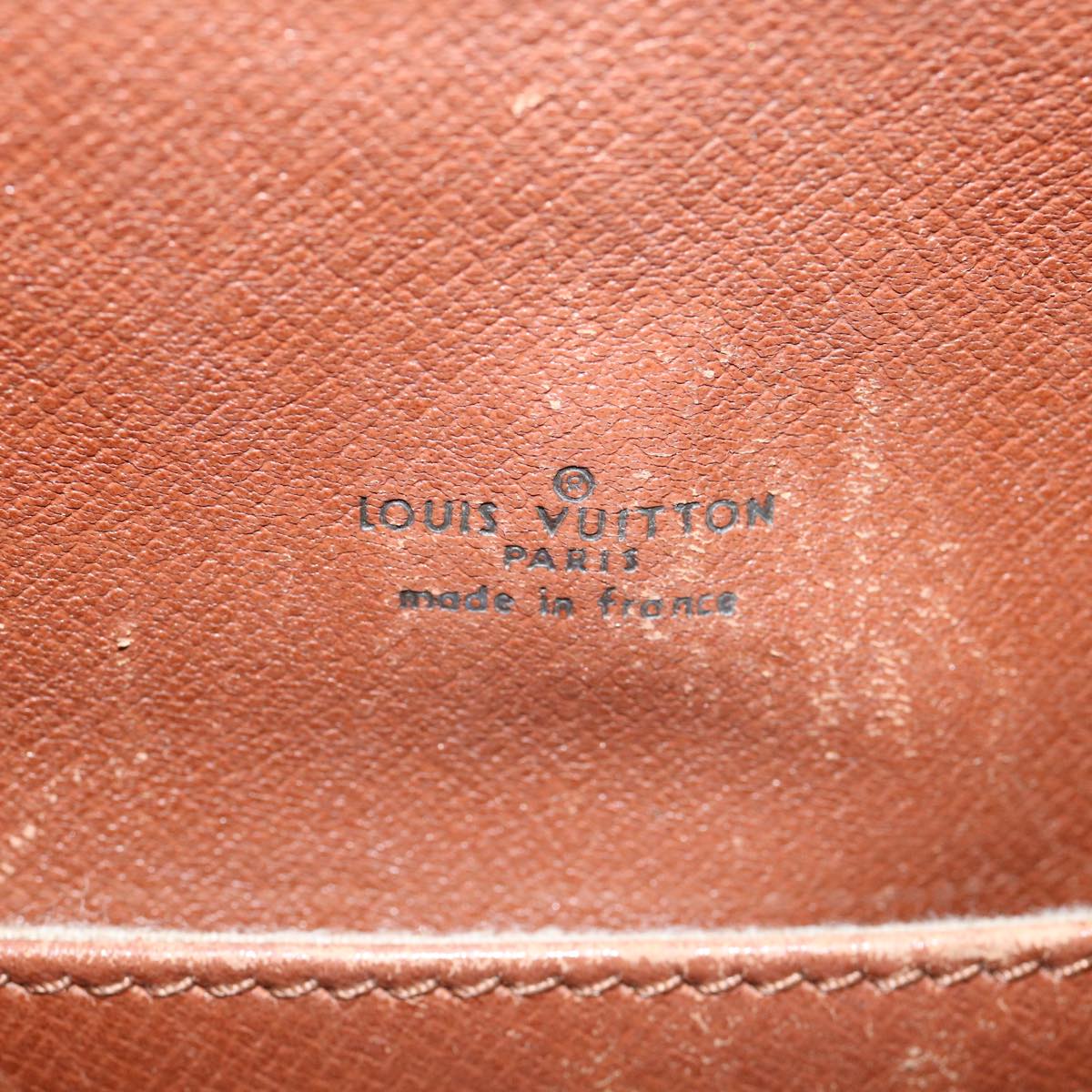 LOUIS VUITTON Monogram Saint Cloud PM Shoulder Bag M51244 LV Auth jk2701