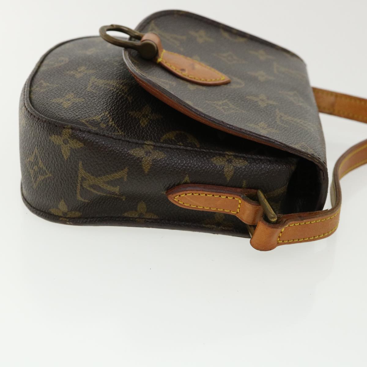 LOUIS VUITTON Monogram Saint Cloud PM Shoulder Bag M51244 LV Auth jk2701