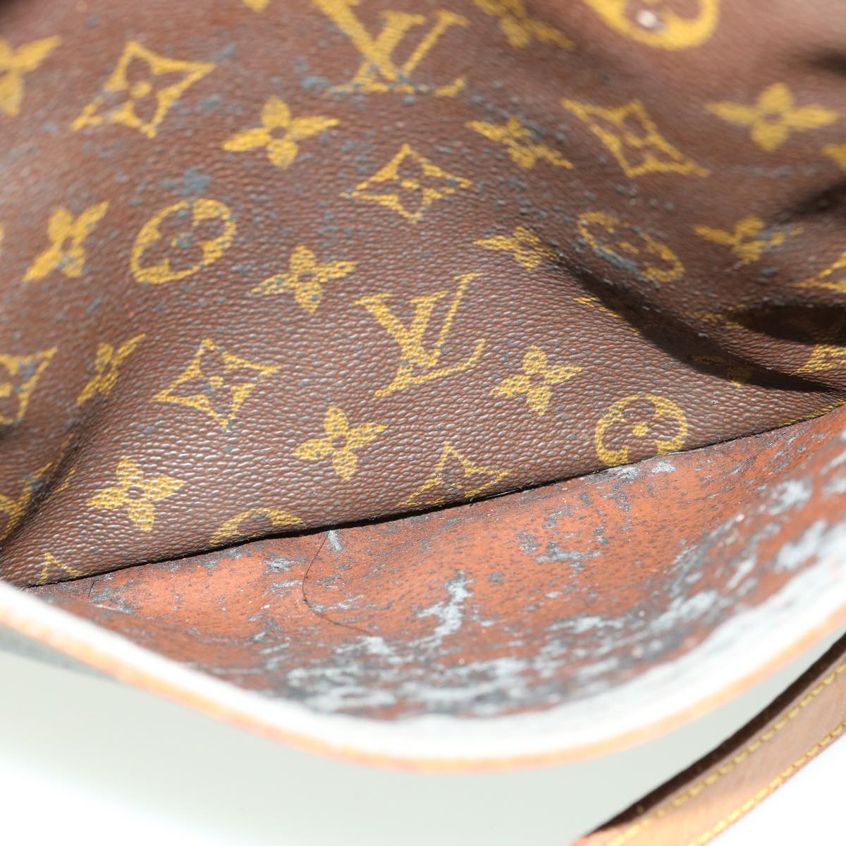 LOUIS VUITTON Monogram Jeune Fille GM Shoulder Bag M51225 LV Auth jk2713