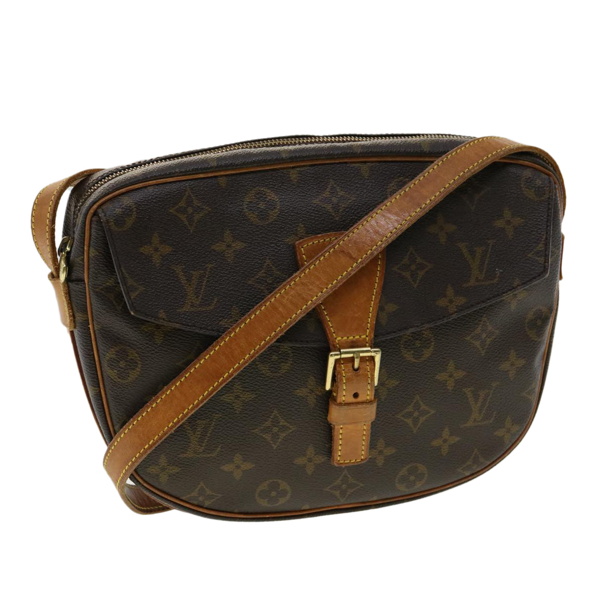 LOUIS VUITTON Monogram Jeune Fille GM Shoulder Bag M51225 LV Auth jk2713