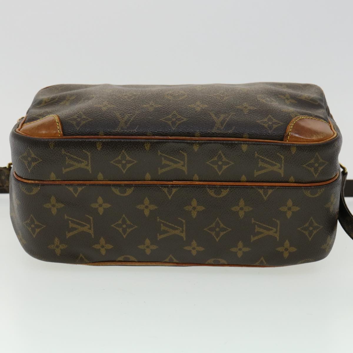 LOUIS VUITTON Monogram Nile Shoulder Bag M45244 LV Auth jk2721