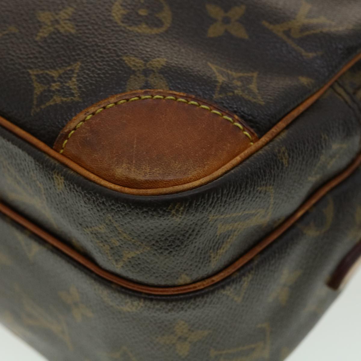 LOUIS VUITTON Monogram Nile Shoulder Bag M45244 LV Auth jk2721