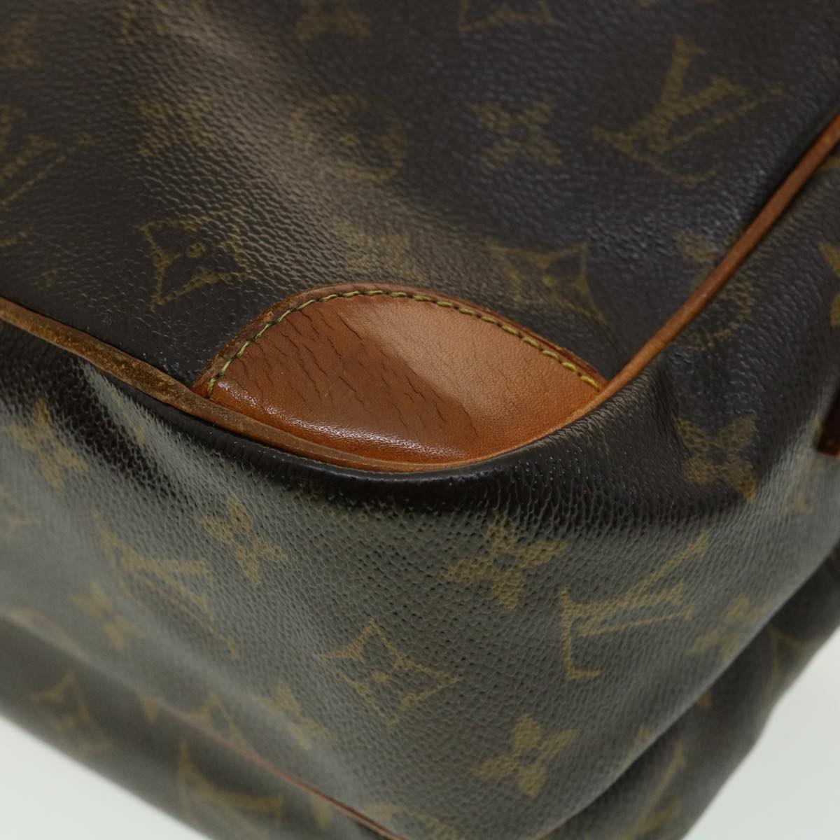 LOUIS VUITTON Monogram Nile Shoulder Bag M45244 LV Auth jk2721