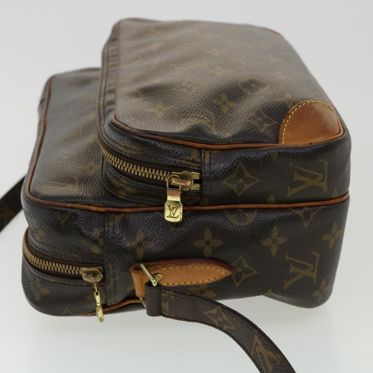 LOUIS VUITTON Monogram Nile Shoulder Bag M45244 LV Auth jk2721